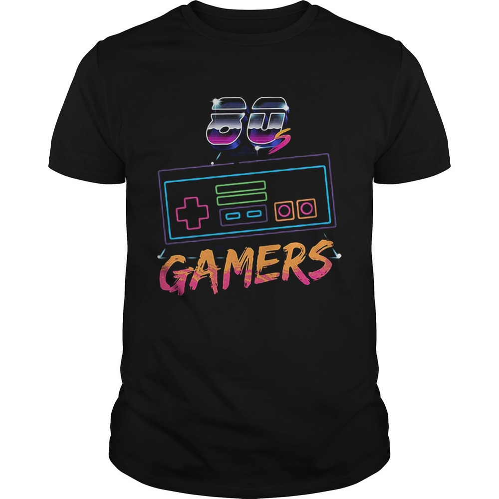 Video Games Flyer 1980S Retro Gaming Gamers Shirt